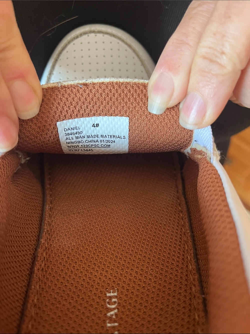Men's White Perforated Slip-On Loafers - Picture 2 of 3